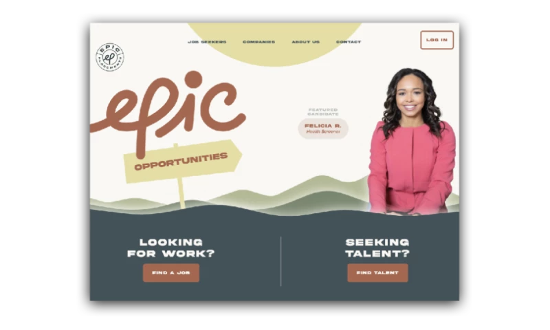 Epic Placements Rebrand & Website
