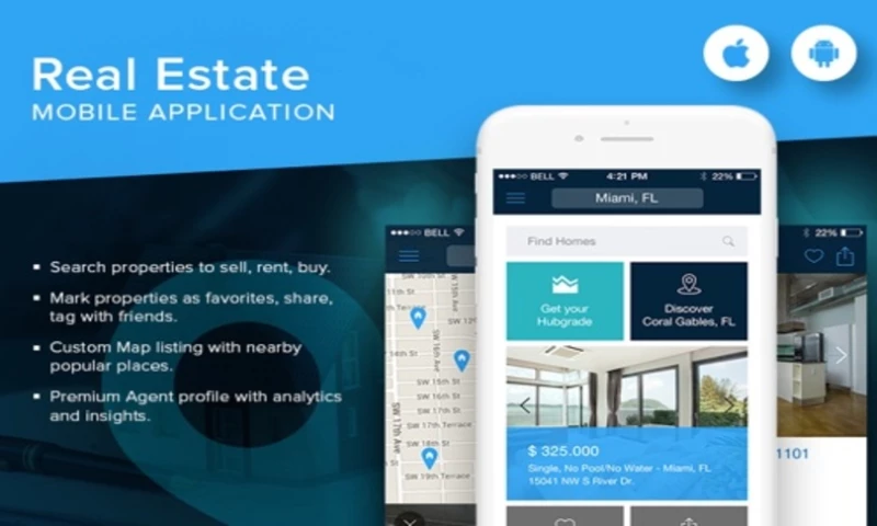 Mobile app for Real Estate