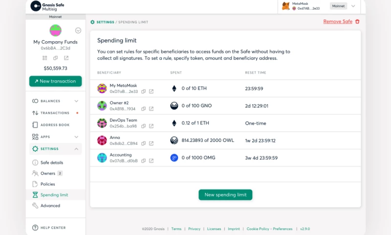 Protofire - Gnosis Safe Multisig Wallet