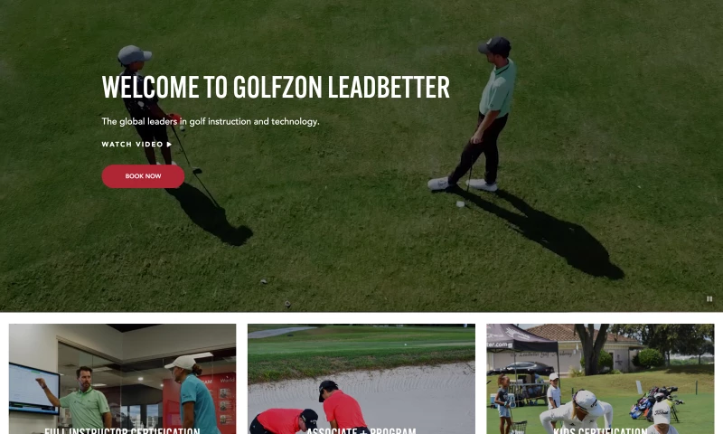 Afteractive - Golfzon Leadbetter