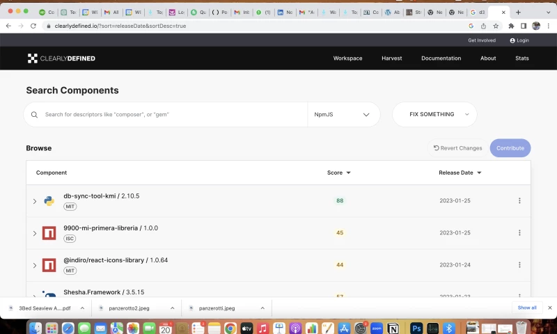 WebYourMind - ClearlyDefined (Open Source Initiative)