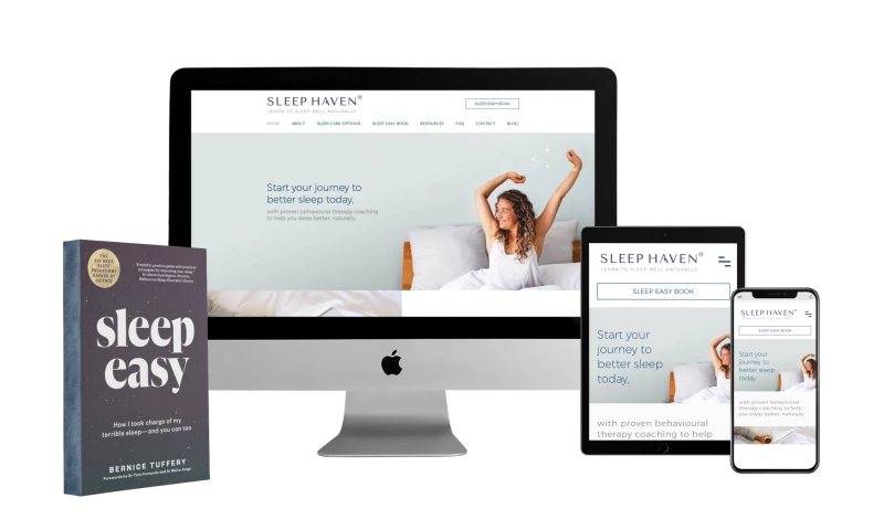 CIP Design Studio - Sleep Haven Branding, graphics and Website Development