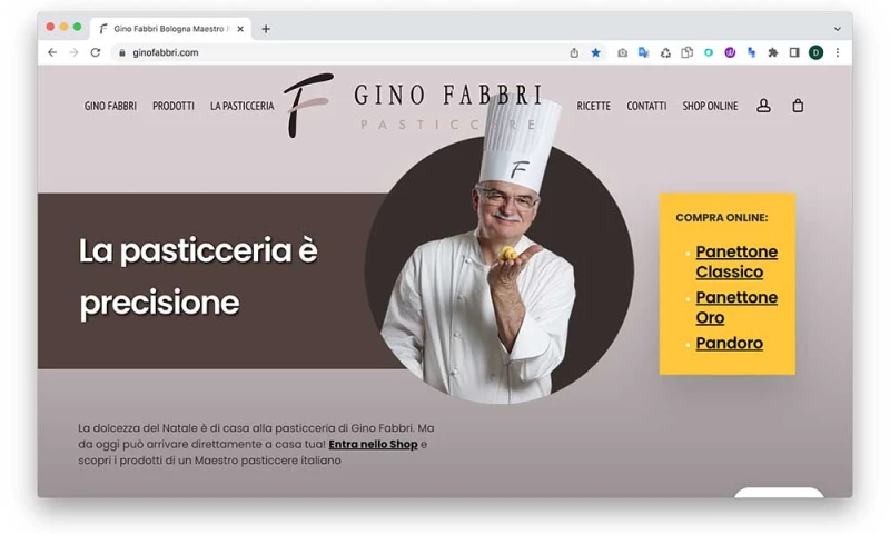 XP Digital Experience - Gino Fabbri Pastry Master Chef