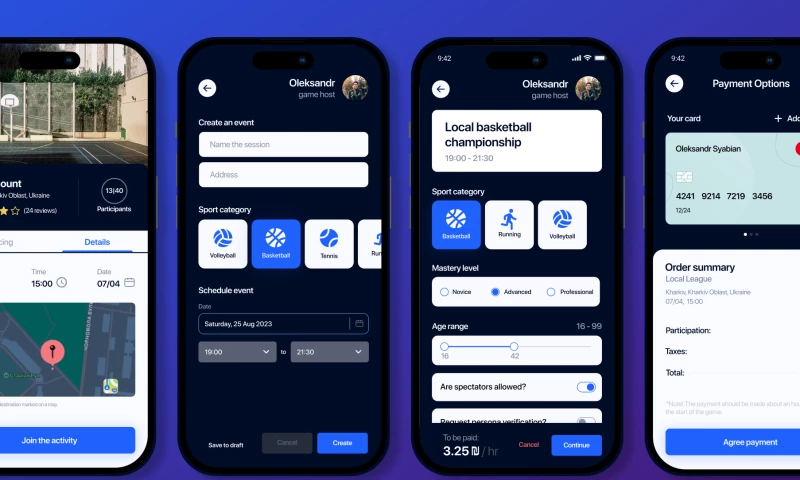RedCat - Sports Fields Booking App