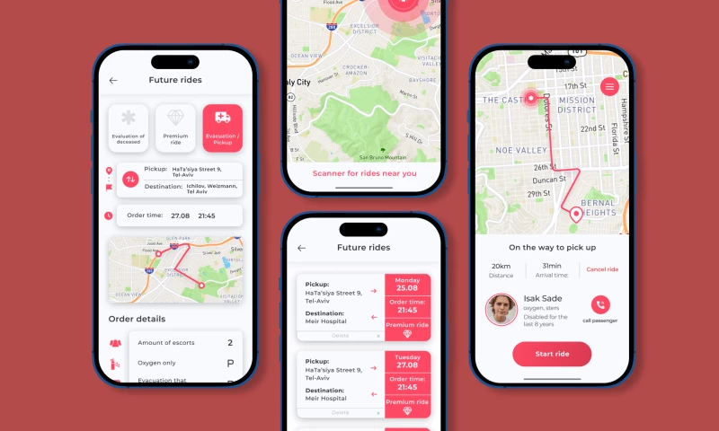 RedCat - Taxi App for Emergency Rides