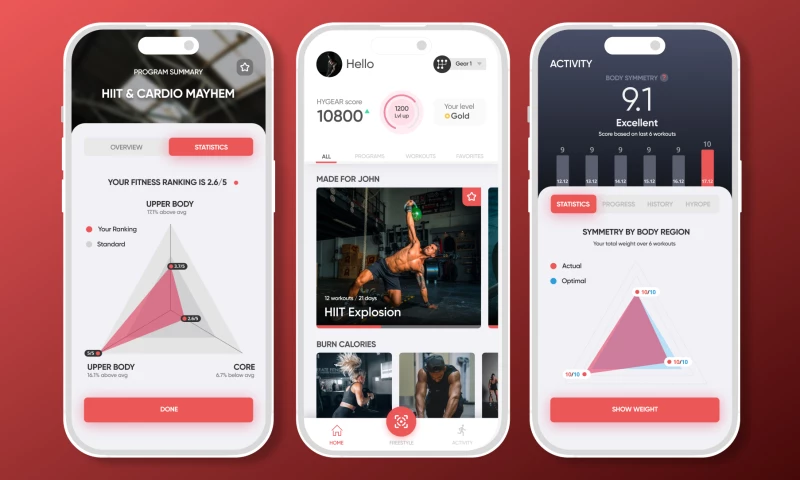 RedCat - IoT Sports App - Home Gym