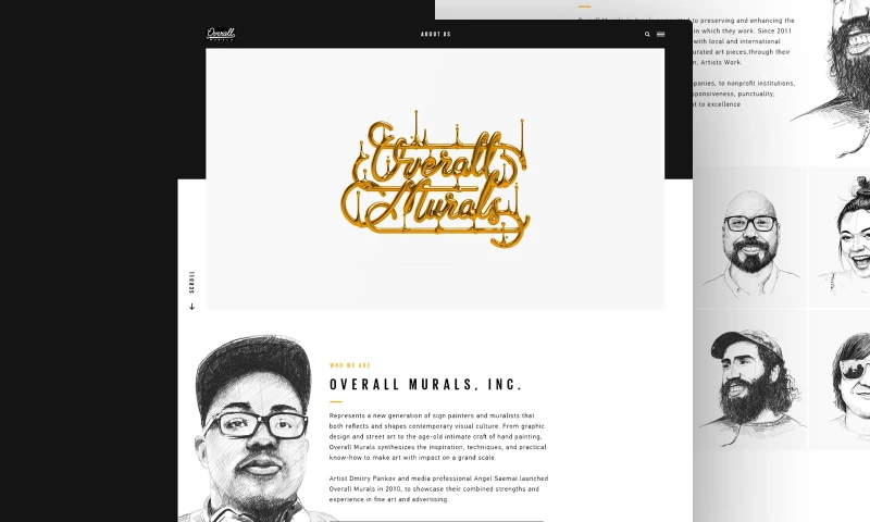 Online Redesign for an Outdoor Mural Company