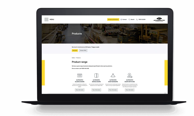 Vitalic Design Co - Access Entry Website Design & Development