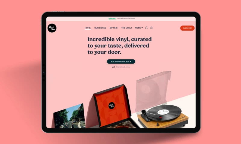 E-Commerce Automation Development For The Vinyl Store