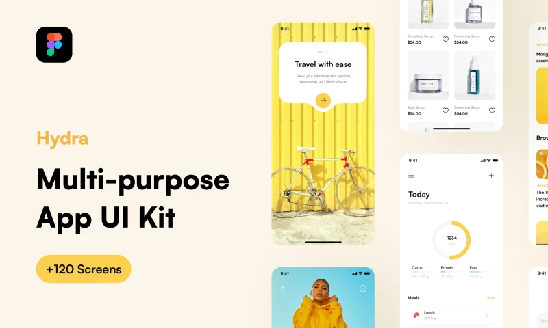 Hydra - Multiple Purpose UI Kit