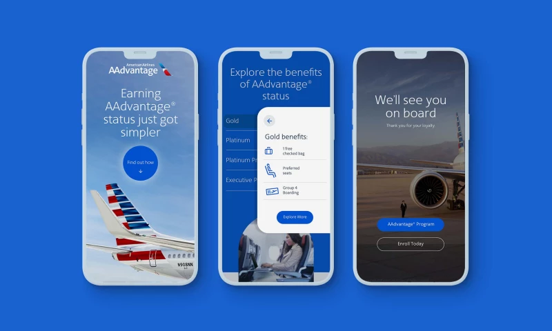 Matchbox Studio - AAdvantage Website