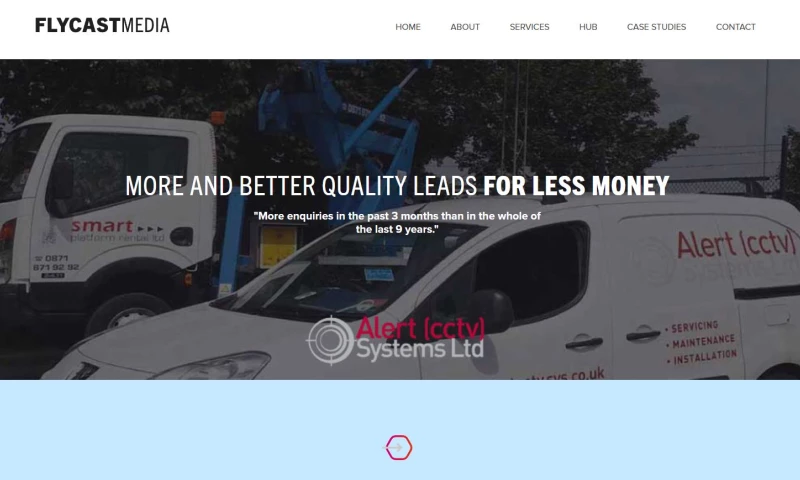 Flycast Media - An Instant Increase In Traffic And Telephone Calls With A Newly Targeted Website Build