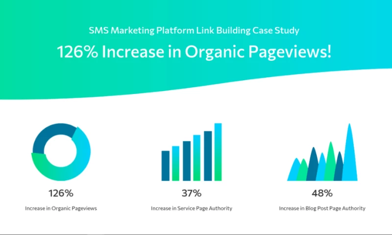 SMS Marketing Platform Link Building Case Study