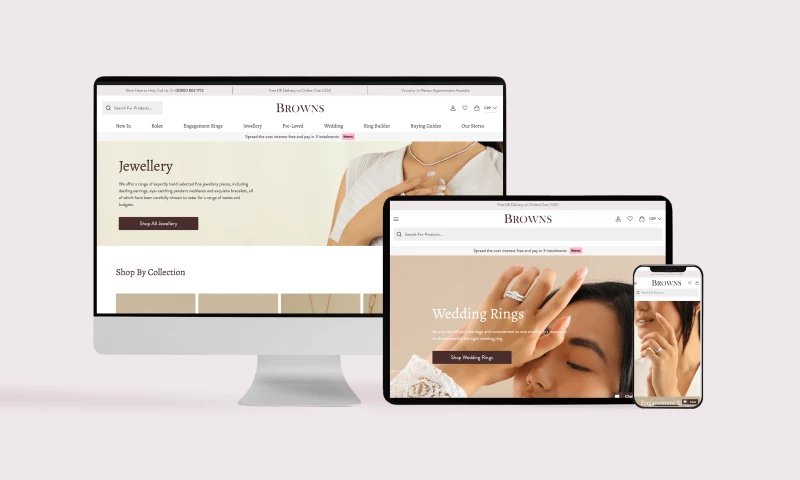 Autify Digital - Browns Family Jewellers