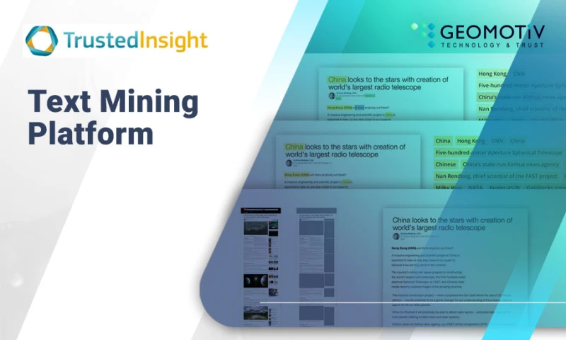 Geomotiv - Text Mining Platform