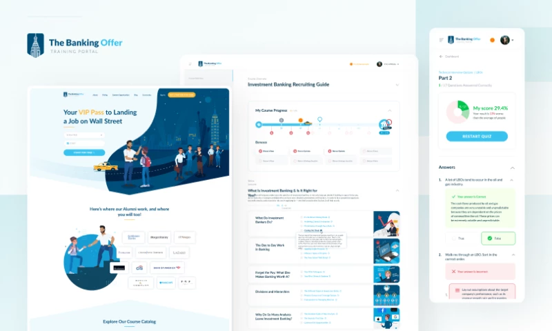 Online education and mentorship platform