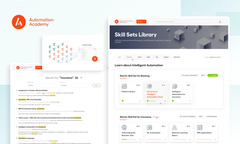 E-learning platform for WorkFusion