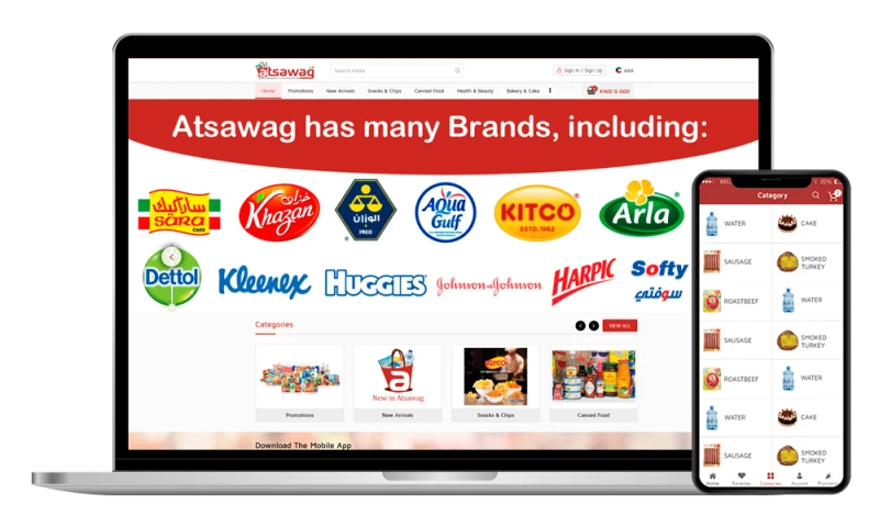 Technoduce Info Solutions - Online Grocery Ordering and Delivery Applications in Kuwait