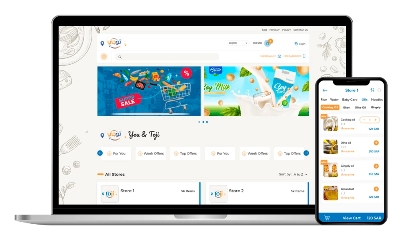 Technoduce Info Solutions - B2B Retailers Ecommerce Marketplace Application