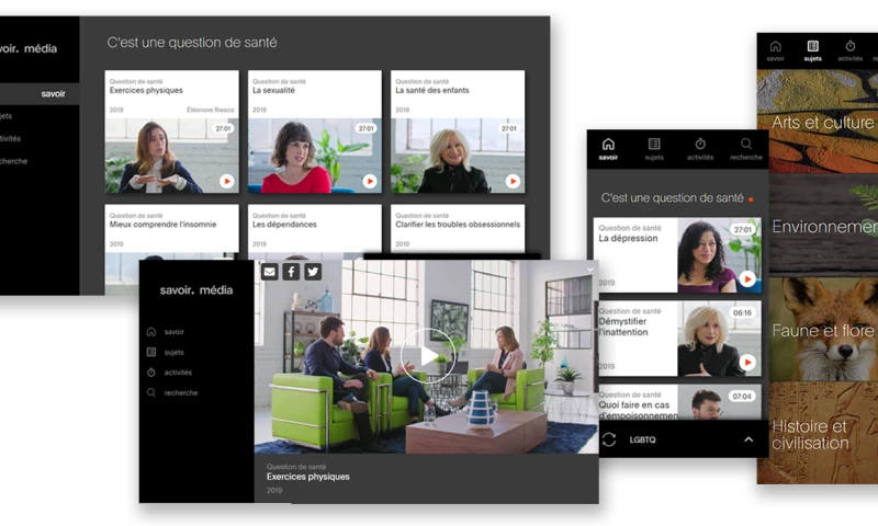 Symetris - Savoir Media | From TV Channel to Integrated Digital Media Platform