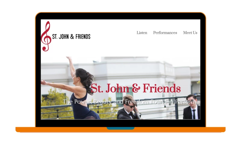 Point Taken Communications - St. John and Friends Website
