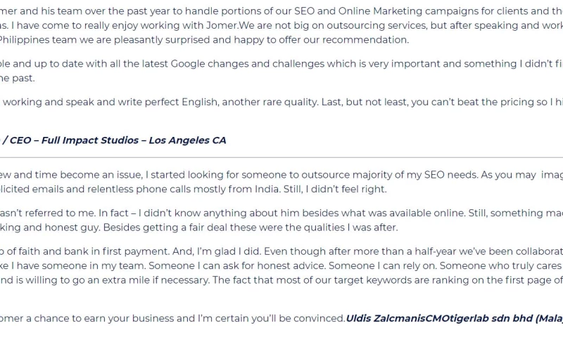 White Label SEO Agency - SEO Project