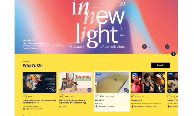 In New Light | Esplanade | 2022