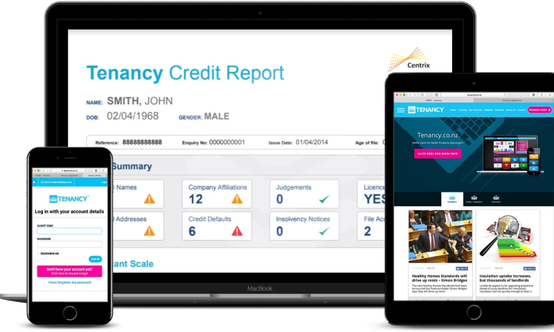 Web App: Tenancy Application System
