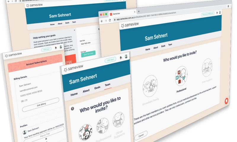 Web App: Disability Startup