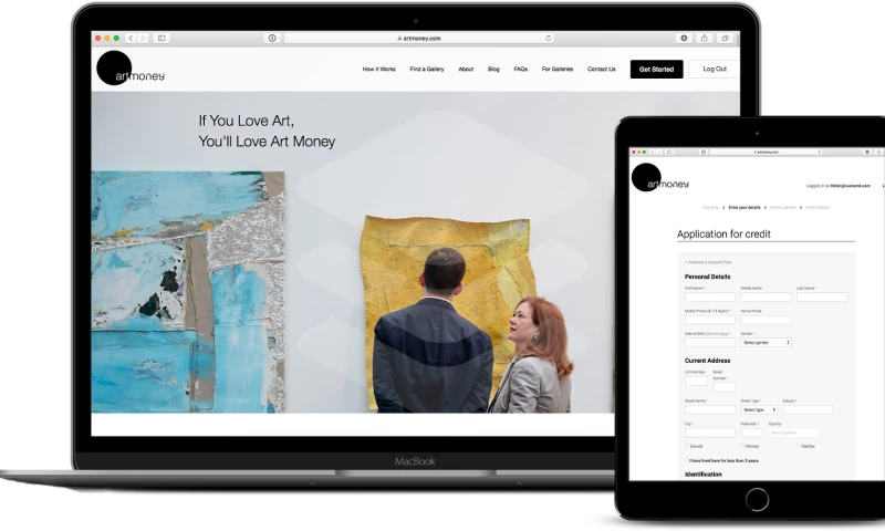 Web App: Online Loan Application System : Startup