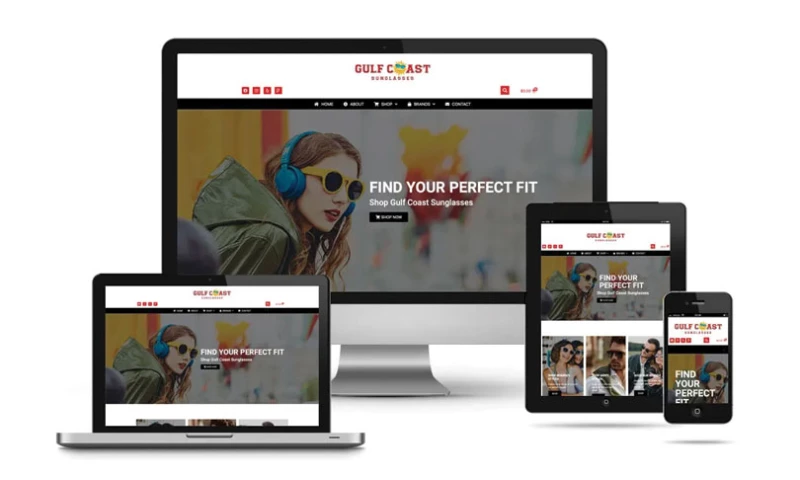 Gulf Coast Sunglasses Website