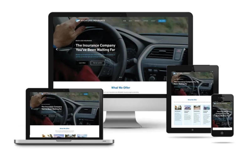 Much-Less Insurance Website
