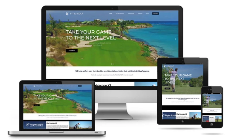 Fit2Ugolf Website
