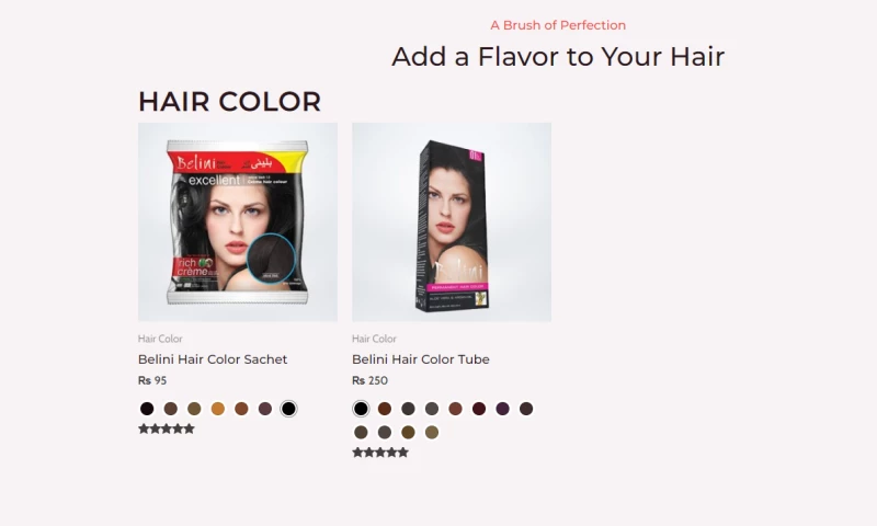 Eazicolor - Belini | A Hair Color You Deserve