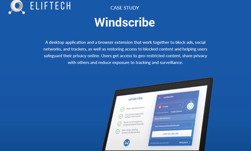 Windscribe – a solution to protect privacy and secure data online