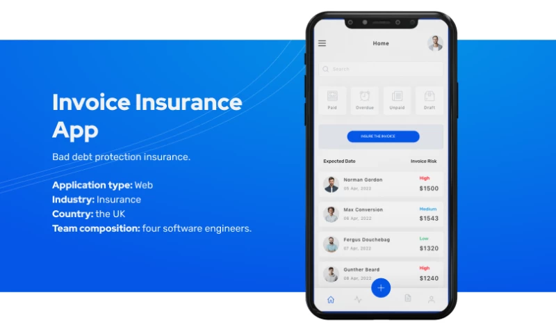 Invoice Insurance App