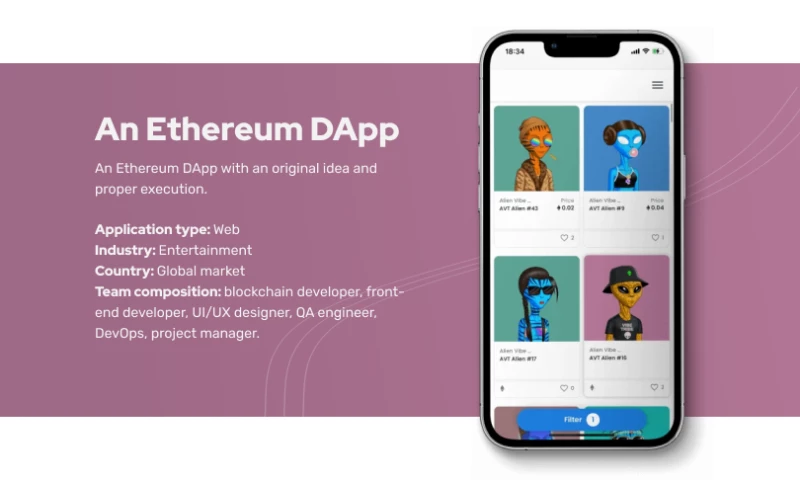 An Ethereum DApp