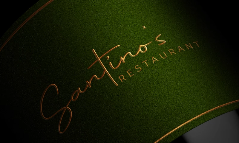 Judiko Studio - Santino's restaurant logo design