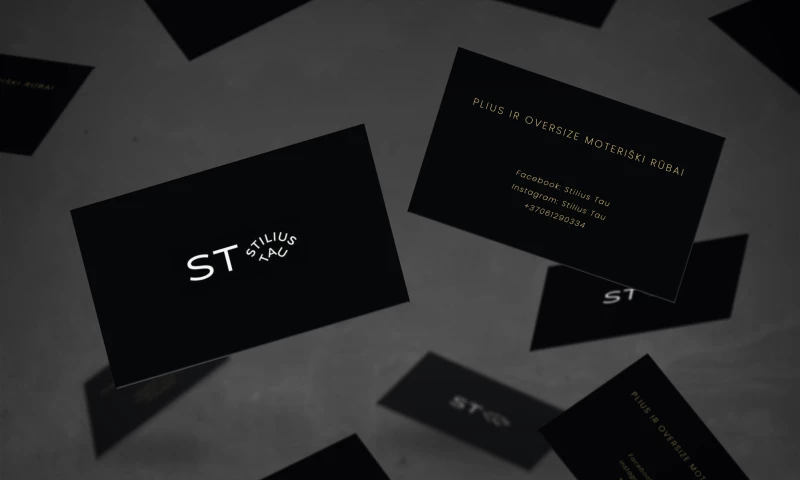 Judiko Studio - Stilius Tau business cards
