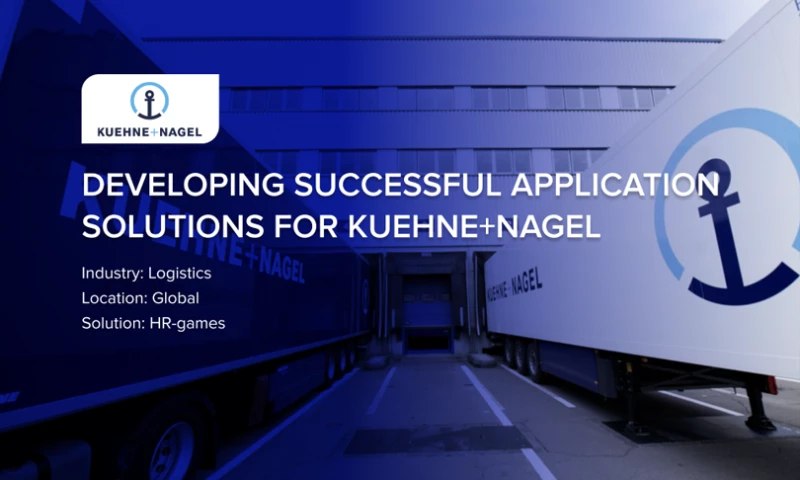 Developing successful application solutions for Kuehne+Nagel