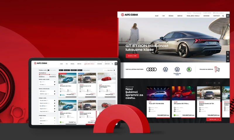 EuroART93 - Auto Zubak, Web Design & Development