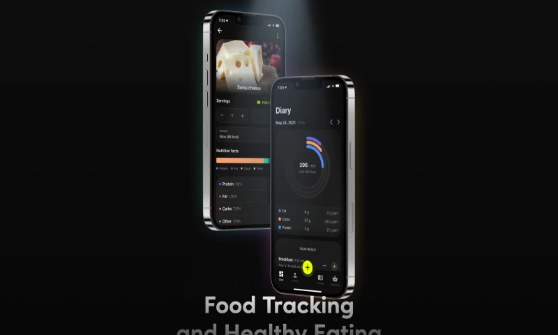 Food Tracking and Healthy Eating mobile app