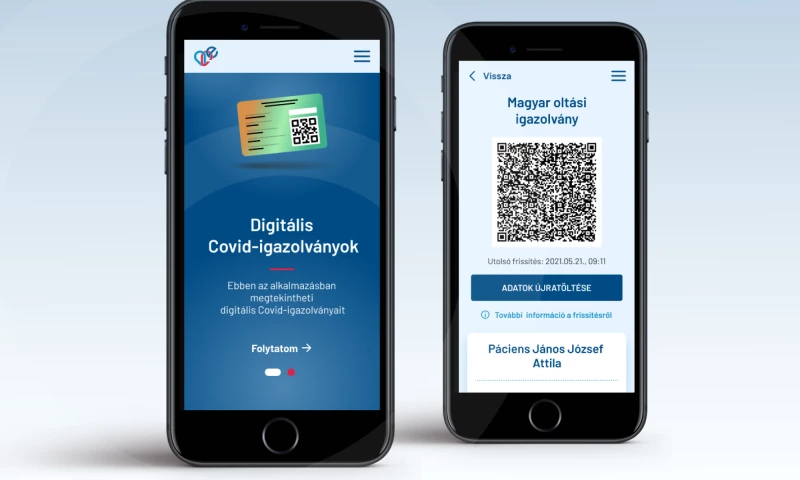 Works. Hungary Kft. - Covid app UX/UI