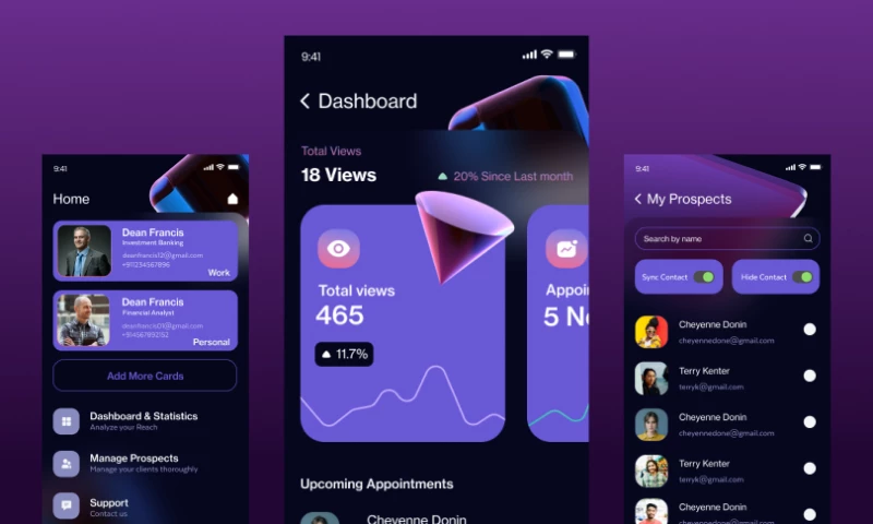 Fintech B2B App Design
