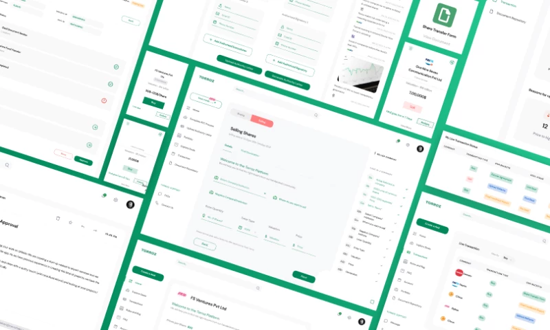 Two Words Design - MVP For A Pre IPO Market Place