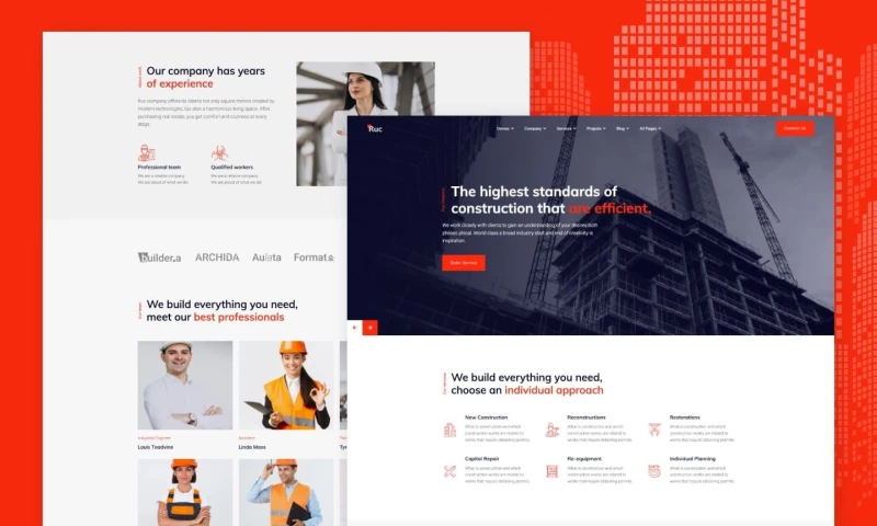 wcopilot - Ruc - Construction and Industry Webflow Template