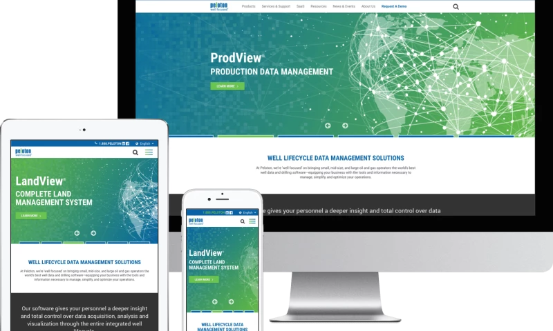 Peloton Website Design & Development
