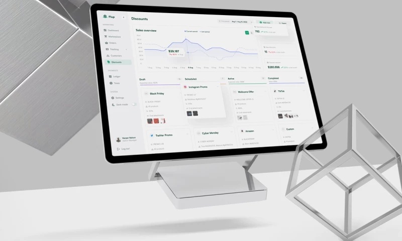 Phenomenon Studio - Flup - delivery managing dashboard