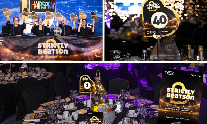 Design Props, Brochure and Banner for Strictly Beatson Event