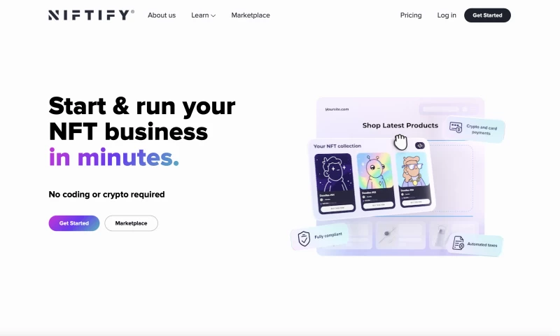 .raw - Niftify | Website & Brand